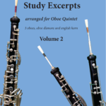 Study Excerpts, arranged for Oboe Quintet - VOLUME 2